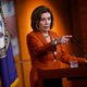 Speaker of the House Nancy Pelosi (D-CA) talks to reporters minutes after the U.S. Supreme Court struck down Roe v Wade, which guaranteed a woman’s right to an abortion, in the Capitol Visitors Center on June 24, 2022, in Washington, DC.